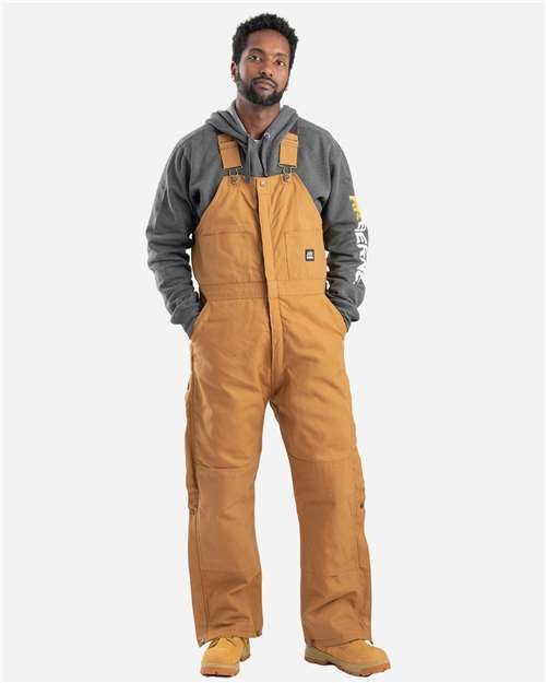 Berne Apparel Men's Tall Heritage Insulated Bib Overall - B415T - Image 4