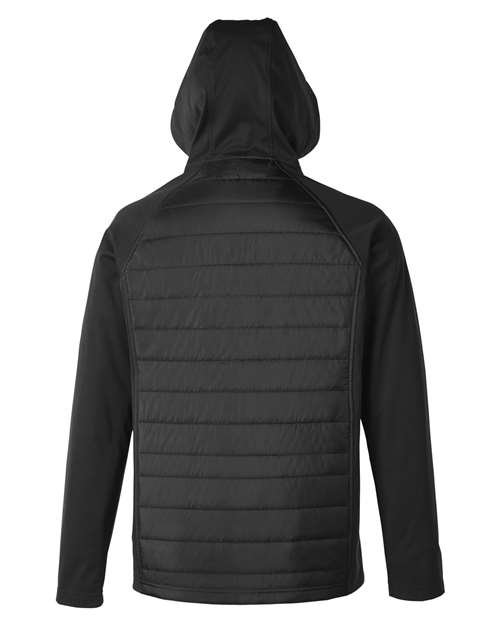 CORE365 - Unisex Techno Lite Hybrid Hooded Jacket - CE808 - Image 4