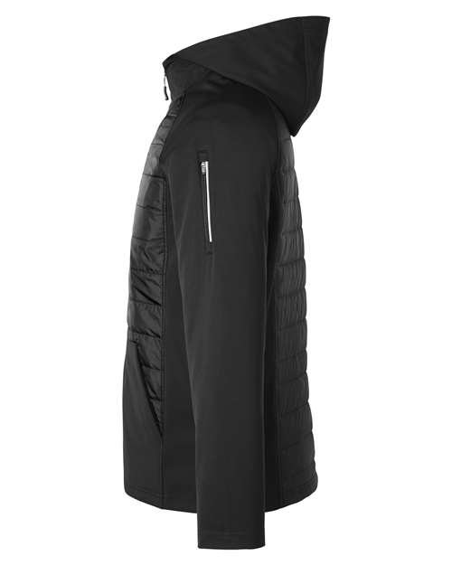 CORE365 - Unisex Techno Lite Hybrid Hooded Jacket - CE808 - Image 5