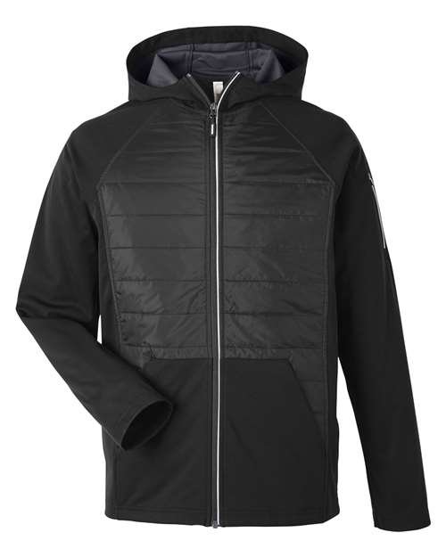 CORE365 - Unisex Techno Lite Hybrid Hooded Jacket - CE808 - Image 2