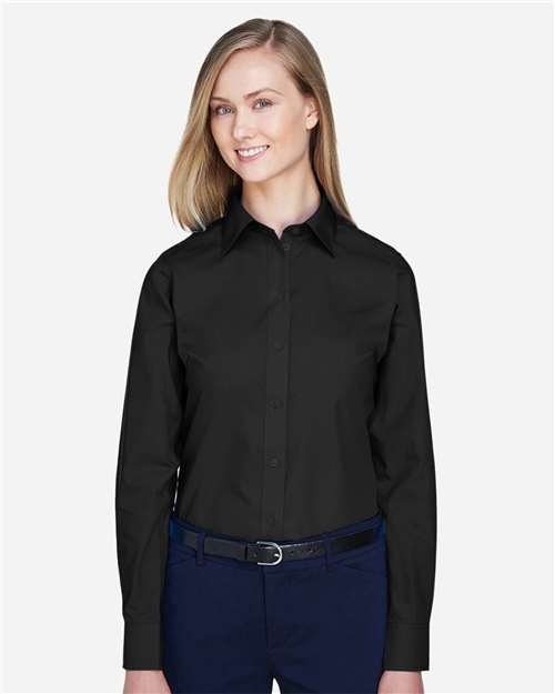 Devon & Jones Women's Crown Collection® Broadcloth Woven Dress Shirt - D620W - Image 5