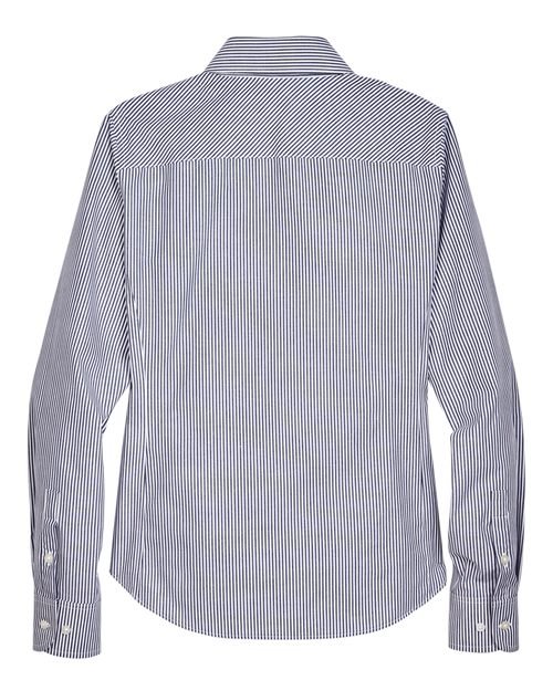 Devon & Jones - Women's Crown Collection® Banker Stripe Woven Dress Shirt - D645W - Image 9
