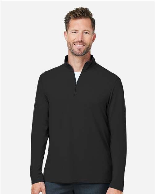 Devon & Jones - Men's Raleigh Stretch Quarter-Zip Pullover - DG425 - Image 6