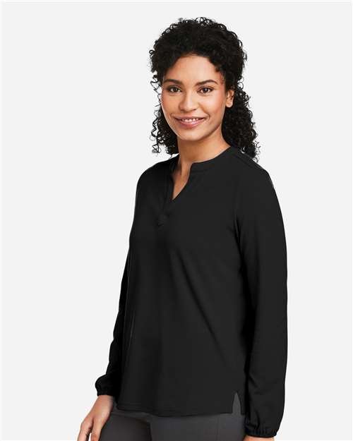 Devon & Jones - Women's Raleigh Half-Placket Knit Top - DP122W - Image 8