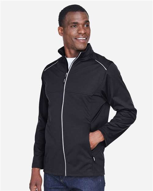 CORE365 - Men's Tall Techno Lite Three-Layer Knit Tech-Shell - CE708T - Image 7