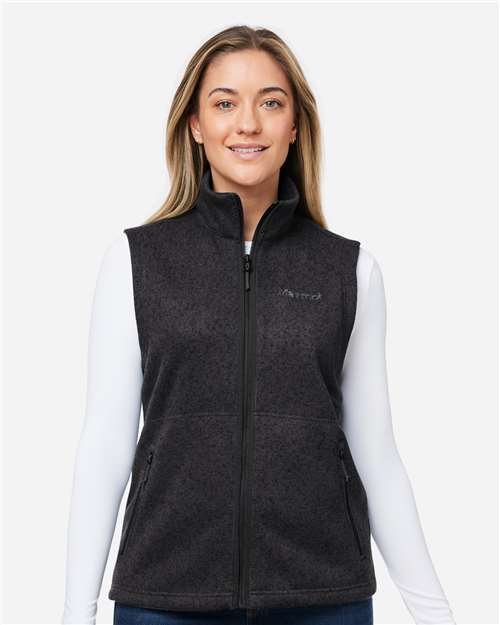 Marmot - Women's Drop Line Fleece Vest - M16251 - Image 6