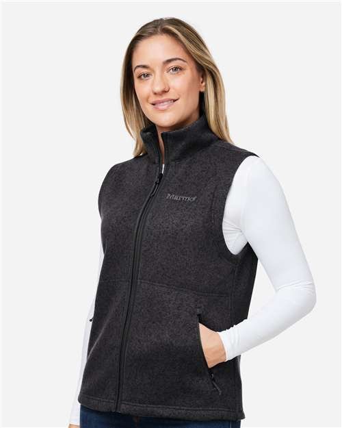 Marmot - Women's Drop Line Fleece Vest - M16251 - Image 8