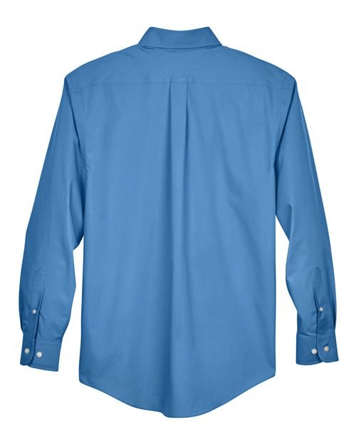 Devon & Jones Men's Tall Crown Collection® Broadcloth Woven Dress Shirt - D620T - Image 4
