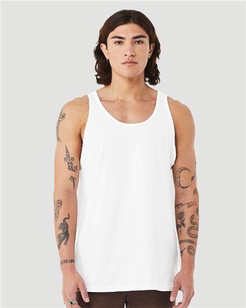 BELLA + CANVAS - Unisex Heather CVC Tank - 3480CVC - Image 3