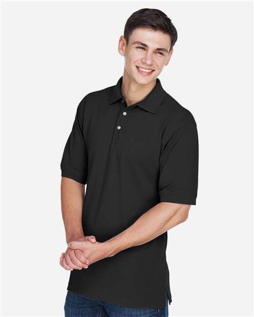 Harriton Men's Easy Blend™ Polo - M265 - Image 7