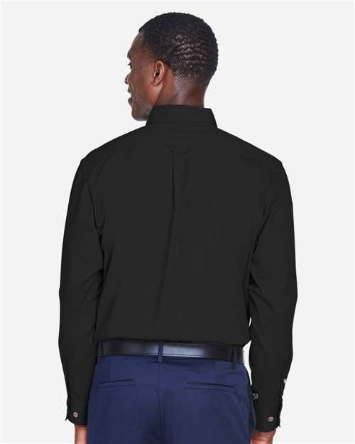 Harriton - Men's Easy Blend™ Twill Shirt - M500 - Image 6