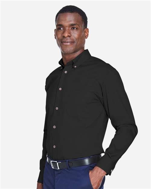 Harriton - Men's Easy Blend™ Twill Shirt - M500 - Image 7