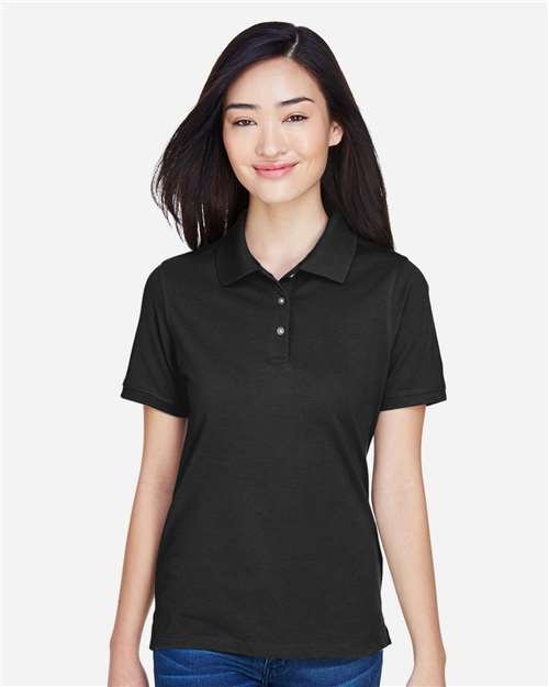 Harriton - Women's Easy Blend Polo - M265W - Image 5
