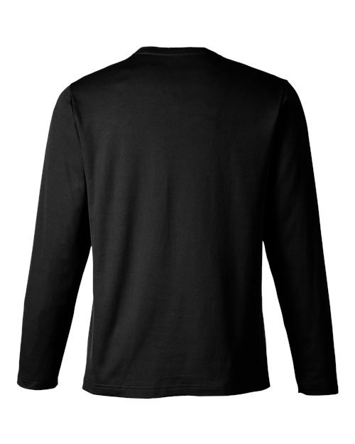 Harriton Unisex Charge Snag and Soil Protect Long Sleeve T-Shirt - M118L - Image 4