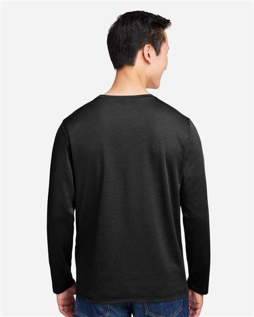 Harriton Unisex Charge Snag and Soil Protect Long Sleeve T-Shirt - M118L - Image 7
