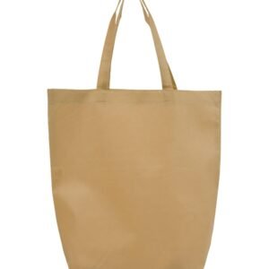 Q-Tees Non-Woven Gusset Bottom Tote - Q1251