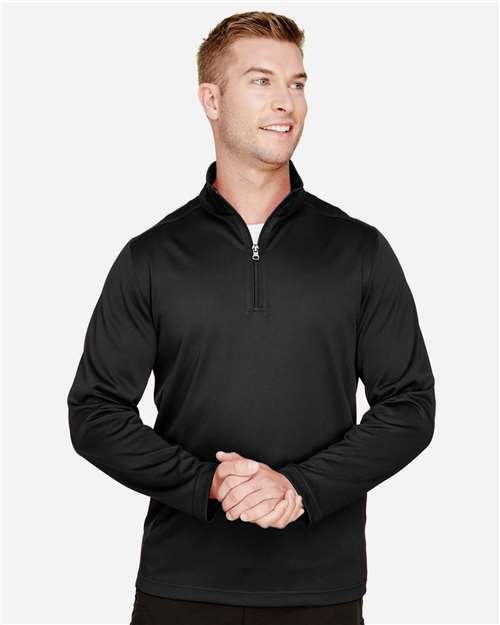 Harriton Men's Advantage Snag Protection Plus Quarter-Zip Pullover - M748 - Image 5