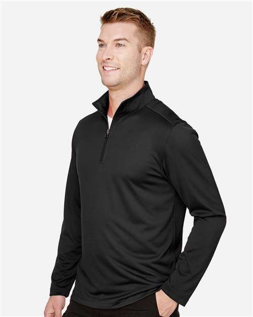Harriton Men's Advantage Snag Protection Plus Quarter-Zip Pullover - M748 - Image 7