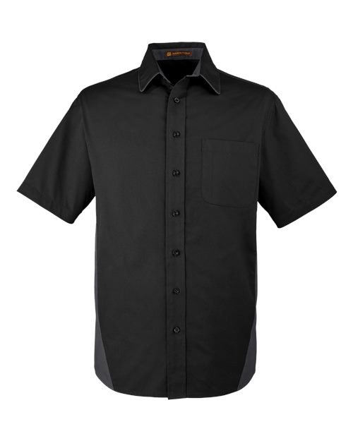 Harriton - Men's Flash IL Colorblock Shirt - M586 - Image 2