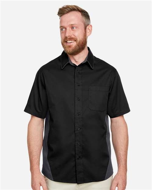 Harriton - Men's Flash IL Colorblock Shirt - M586 - Image 6