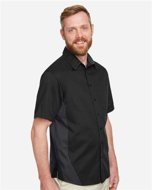 Harriton - Men's Flash IL Colorblock Shirt - M586 - Image 8