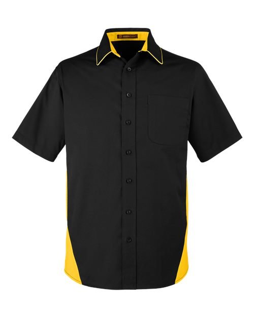 Harriton - Men's Flash IL Colorblock Shirt - M586 - Image 9