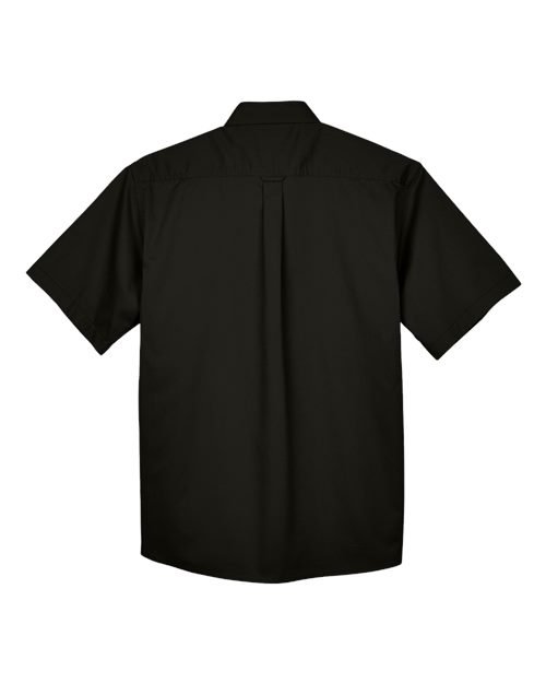 Harriton - Men's Easy Blend™ Twill Dress Shirt with Stain-Release - M500S - Image 4
