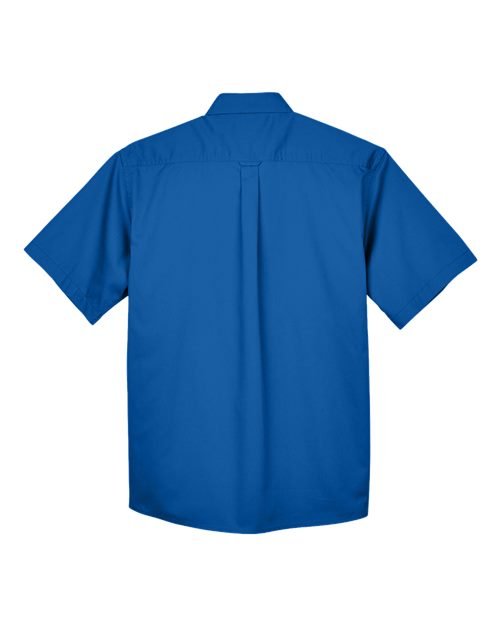 Harriton - Men's Easy Blend™ Twill Dress Shirt with Stain-Release - M500S - Image 9