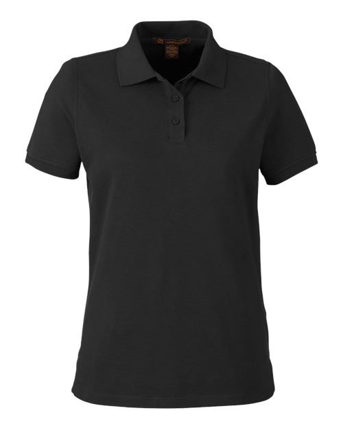 Harriton - Women's Valiant Cotton Snag Protect Polo - M205W - Image 2