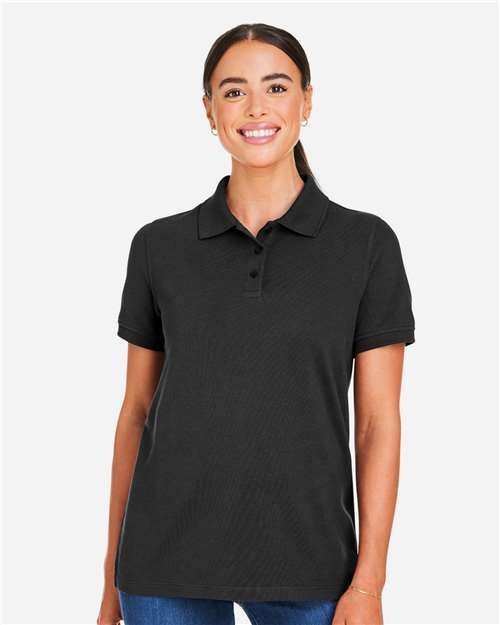 Harriton - Women's Valiant Cotton Snag Protect Polo - M205W - Image 6
