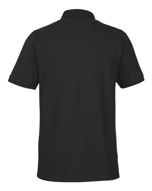 Harriton - Men's Valiant Cotton Snag Protect Pocket Polo - M205P - Image 4