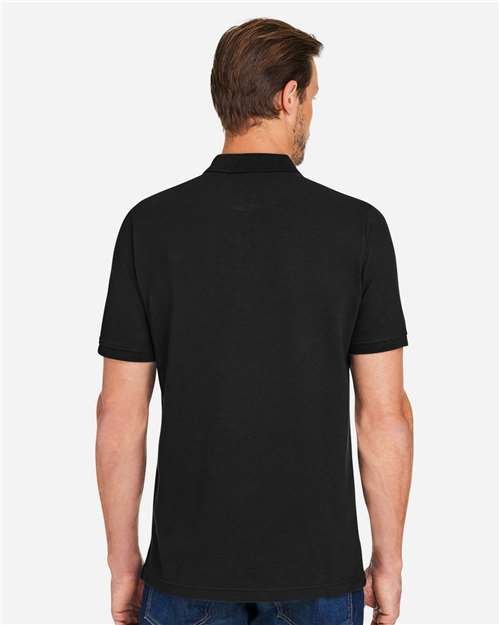 Harriton - Men's Valiant Cotton Snag Protect Pocket Polo - M205P - Image 7
