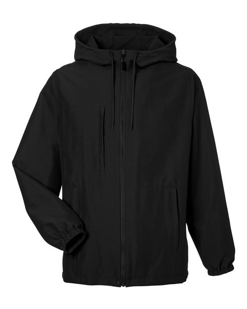 Harriton - Unisex Flex Twill Hooded Jacket - M73 - Image 2