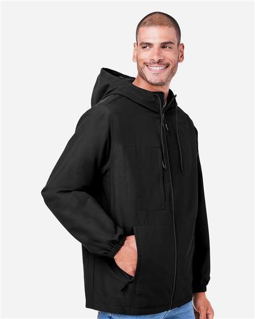 Harriton - Unisex Flex Twill Hooded Jacket - M73 - Image 8