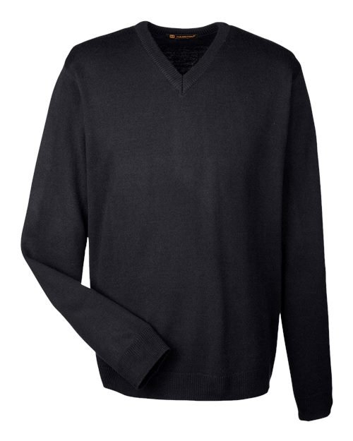 Harriton - Men's Pilblocâ„¢ V-Neck Sweater - M420 - Image 2