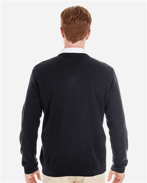 Harriton - Men's Pilblocâ„¢ V-Neck Sweater - M420 - Image 5