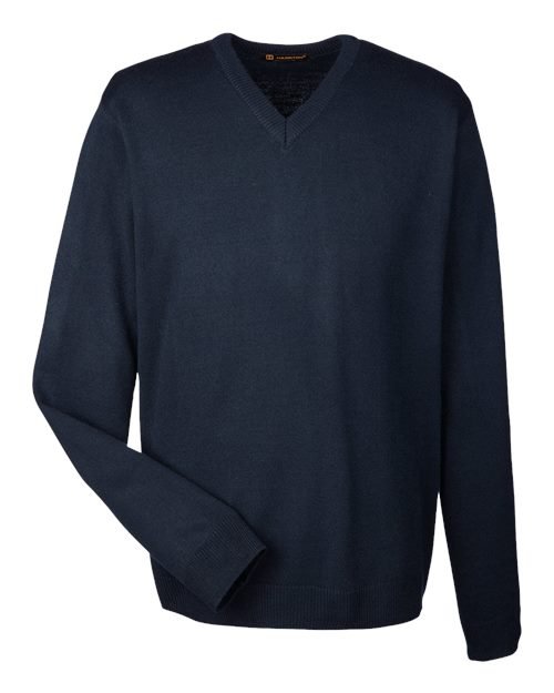 Harriton - Men's Pilblocâ„¢ V-Neck Sweater - M420 - Image 7