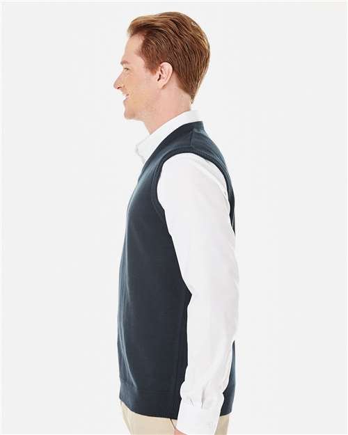 Harriton - Men's Pilblocâ„¢ V-Neck Sweater Vest - M415 - Image 10