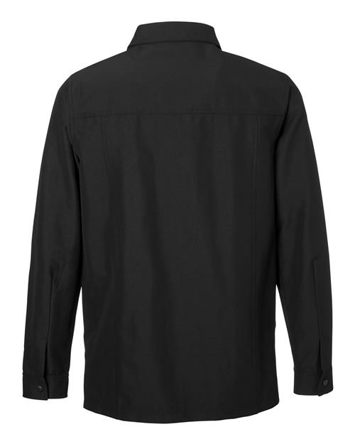Harriton Unisex Flex Twill Overshirt Jacket - M72 - Image 4