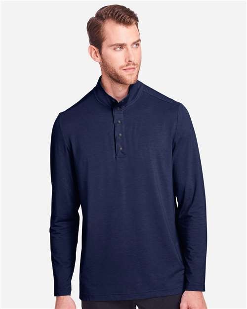 North End - Men's JAQ Stretch Performance Snap-Neck Pullover - NE400 - Image 5