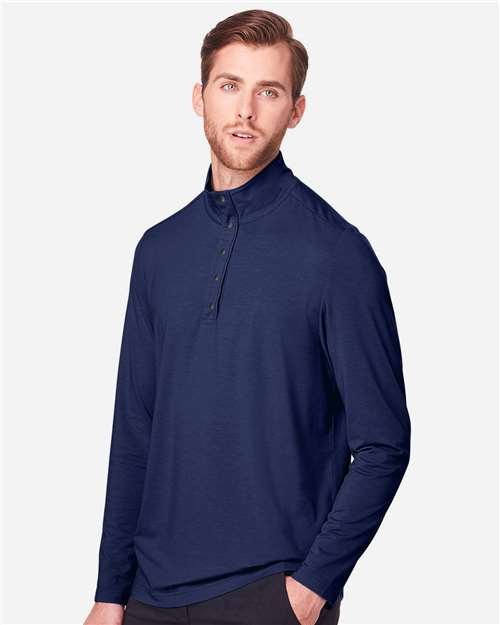 North End - Men's JAQ Stretch Performance Snap-Neck Pullover - NE400 - Image 7