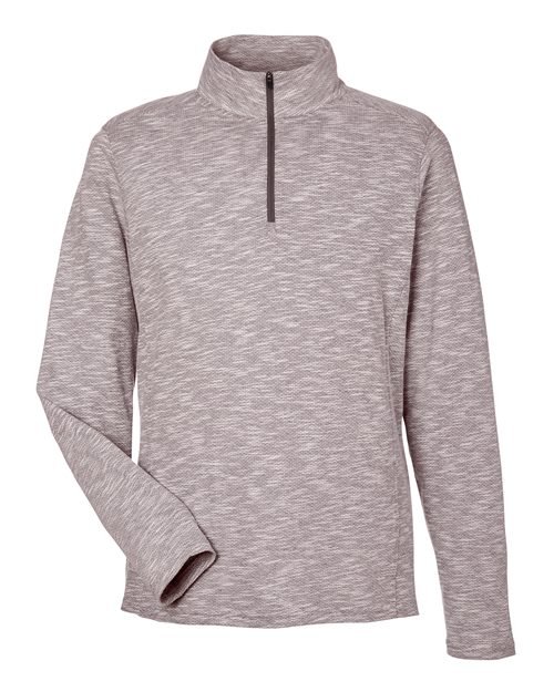 North End - Men's Eclipse Jacquard Quarter-Zip Pullover - NE415 - Image 9