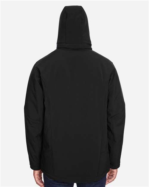 North End - Men's Glacier Insulated Three-Layer Softshell with Detachable Hood - 88159 - Image 6