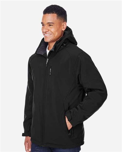North End - Men's Glacier Insulated Three-Layer Softshell with Detachable Hood - 88159 - Image 7