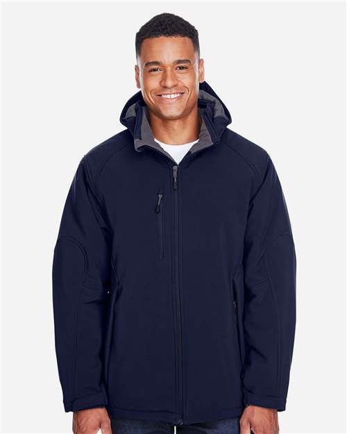 North End - Men's Glacier Insulated Three-Layer Softshell with Detachable Hood - 88159 - Image 10
