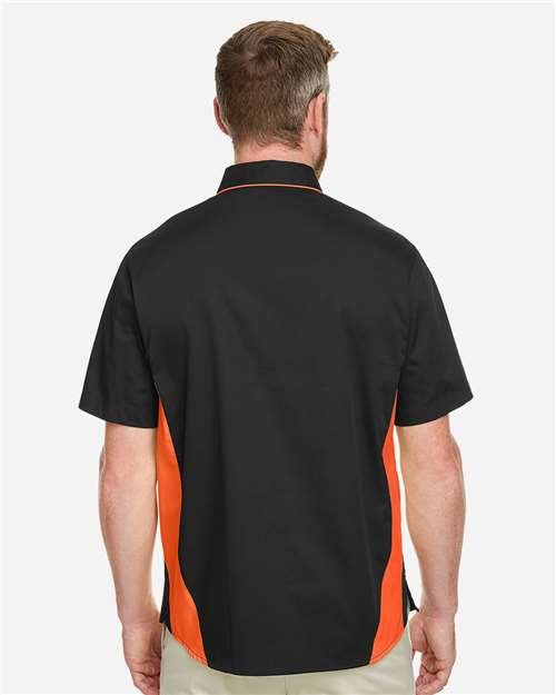 Harriton - Men's Tall Flash IL Colorblock Shirt - M586T - Image 7