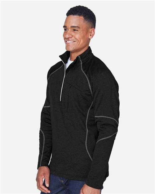 North End - Men's Catalyst Performance Fleece Quarter-Zip Pullover - 88175 - Image 7