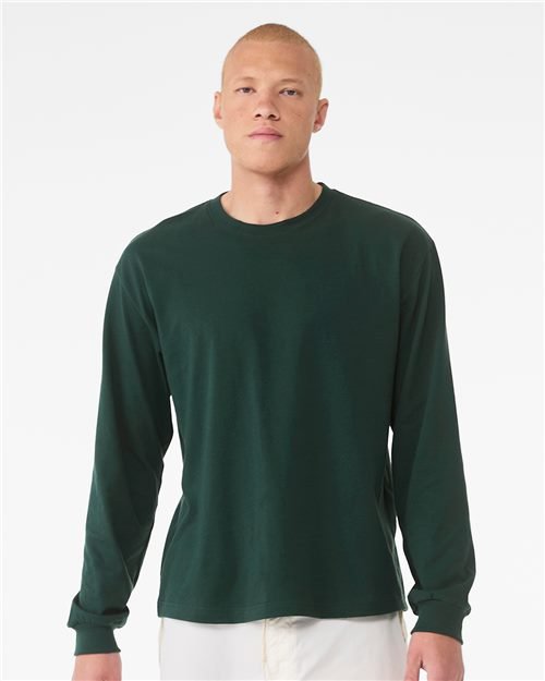 BELLA + CANVAS 6 oz. Heavyweight Long Sleeve Tee - 3511 - Image 3