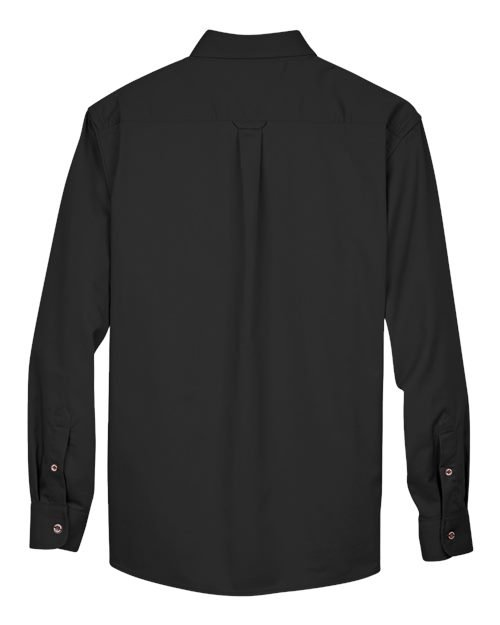 Harriton - Men's Tall Easy Blend™ Twill Dress Shirt - M500T - Image 4
