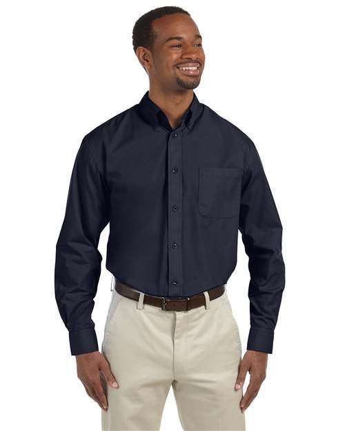 Harriton - Men's Essential Poplin - M510 - Image 6